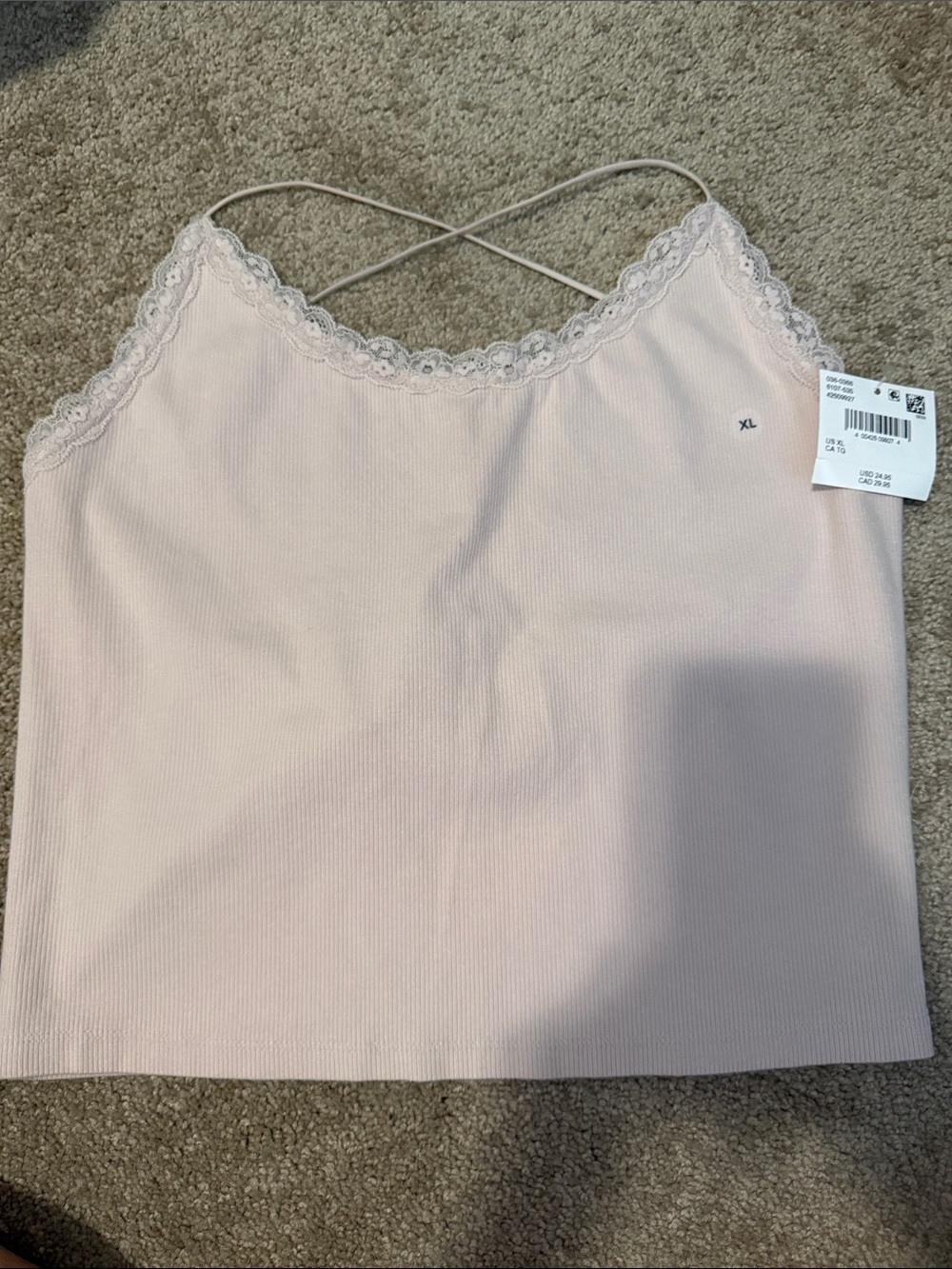 Arie Strappy Go Lucky Cami Tank XL